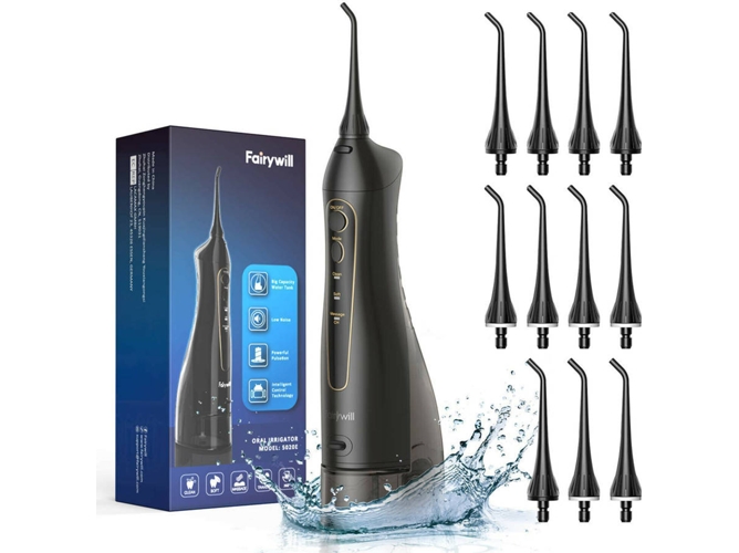 Irrigador Oral FAIRYWILL Fairyiwll 5020E 12 Bocais (300ml)
