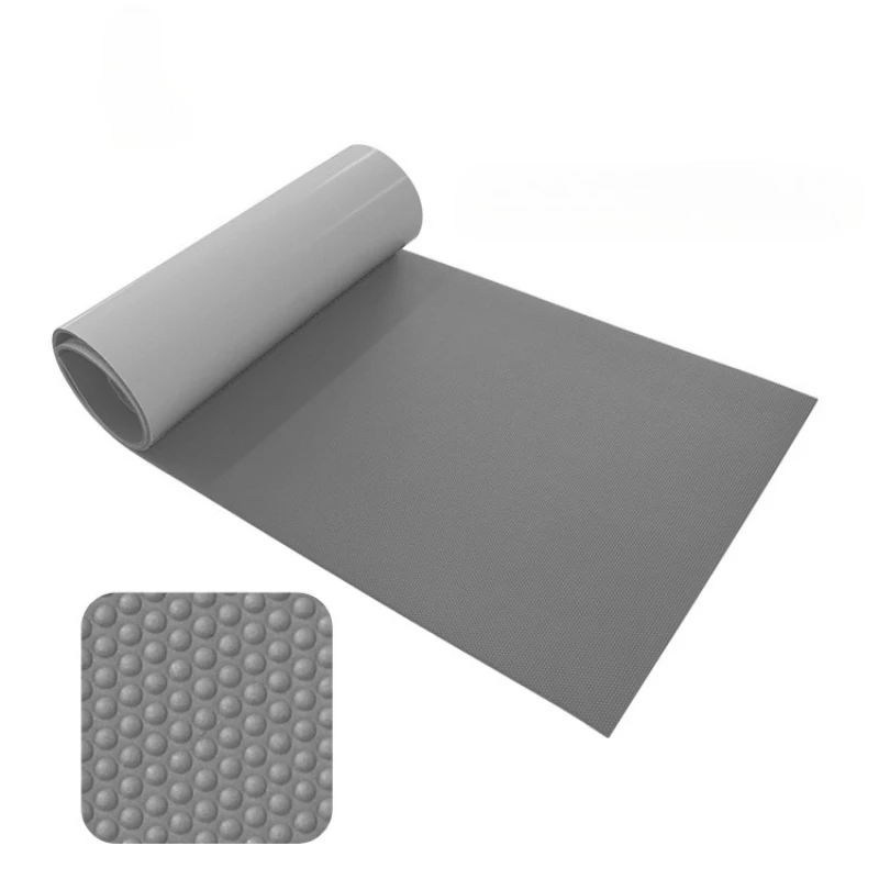 (gris) 2400×450 Mm, Alfombrilla Antideslizante De Espuma Eva Con Puntos De Presión, Apta Para Tablas De Paddle Surf Y Longboards.