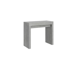 Consolas Roxell Extensible hasta 300 cm ITAMOBY (90 x 40 x 77 cm - Paneles de Melamina - Cemento)
