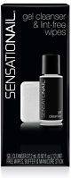 Sensationail Gel Cleanser y lintfree toallitas limpieza con