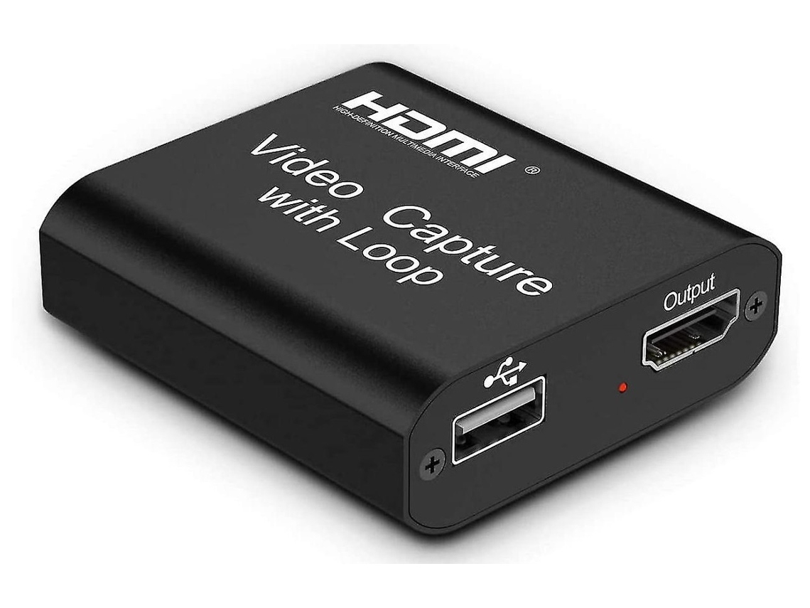 Tarjeta de captura de vídeo HDMI 4K negra YIZHOOD Inf152