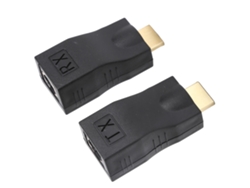 Adaptador Extensor De Interfaz Multimedia De Alta Definición Para Rj45 Cat5e Cat6 Con Transmisión 1080p De 30 M