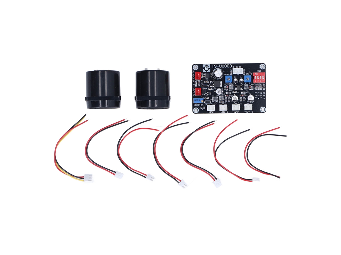 Medidor Vu Pcb Abs Con Placa Controladora Y Cables Para Estudio De Grabación Y Equipo Médico (hazlo Tú Mismo)