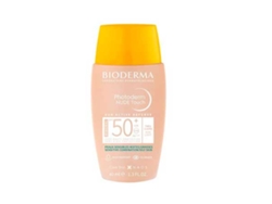 Protector Solar Bioderma Photoderm Nude Touch Fluido Tono Muy Claro Spf50 40ml