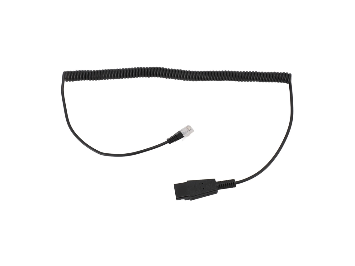 Cabo Adaptador Rj9 Para Qd Compatível Com Plantronics Avaya Ip 1608 1616 9610 9620 9630