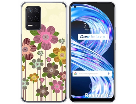 Carcasa Realme 8 5G / Narzo 30 5G TUMUNDOSMARTPHONE Dibujos Multicolor