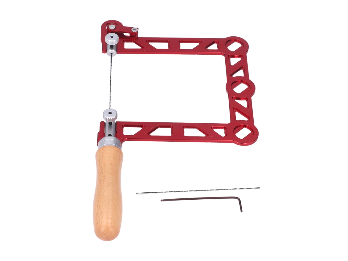 Mini Sierra Ingletadora Manual Para Carpintería Con Mango De Madera En Forma De U, De 5 Pulgadas, Para Joyeros Y Trabajadores Del Metal.