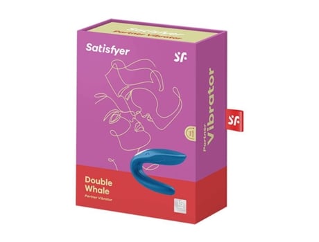 Vibrador PARTNER Toy Whale Para Dos (Azul)