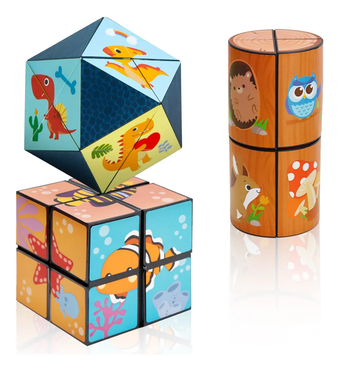 Cubo mágico Star Cube, Yoshimoto Cube 2 en 1 Paravayotoy