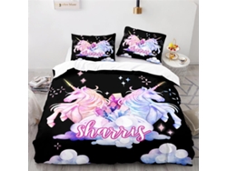Funda Nórdica Diseño Niños Niñas Adolescentes Juego Ropa Cama Funda Almohada Juego 140x200 Cm 65x65