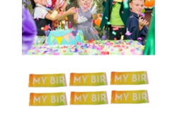 6 Cinturones De Satén Suave Y Coloridos Reutilizables Para Cumpleaños, Regalo Para Fiestas Infantiles Y Accesorios