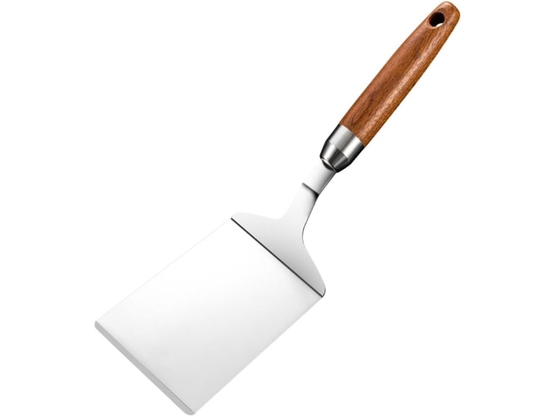 Espátulas De Cozinha - Feitas De Aço Inoxidável, Para Uso Como Espátula De Servirbrespátula Para Grelhar - Sup