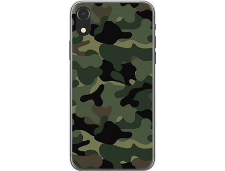 Carcasa iPhone XR TUMUNDOSMARTPHONE Camuflaje Multicolor