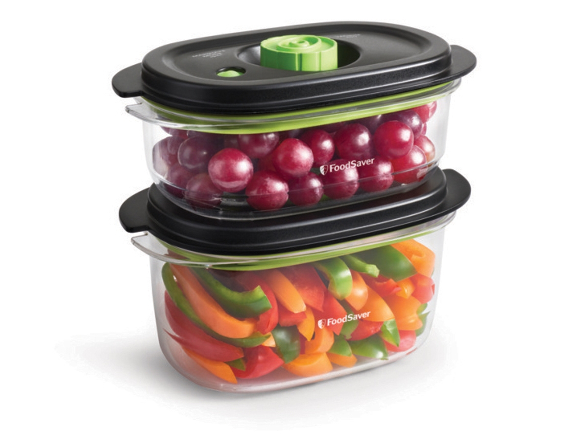 Juego de 2 Cajas FOODSAVER FFC025X (1,2L + 0,7L)
