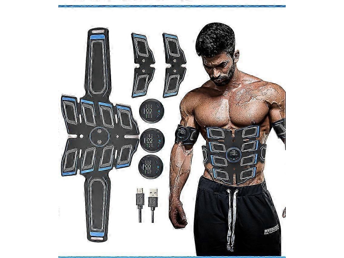 Cinturón tonificador abdominal con 7 ejercitadores abdominales Nostalgia88 (mínimo L25)