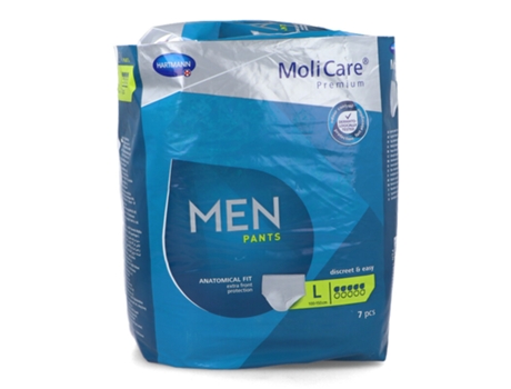 Pañales de Incontinencia HARTMANN Molicare Pants For Men 5D L