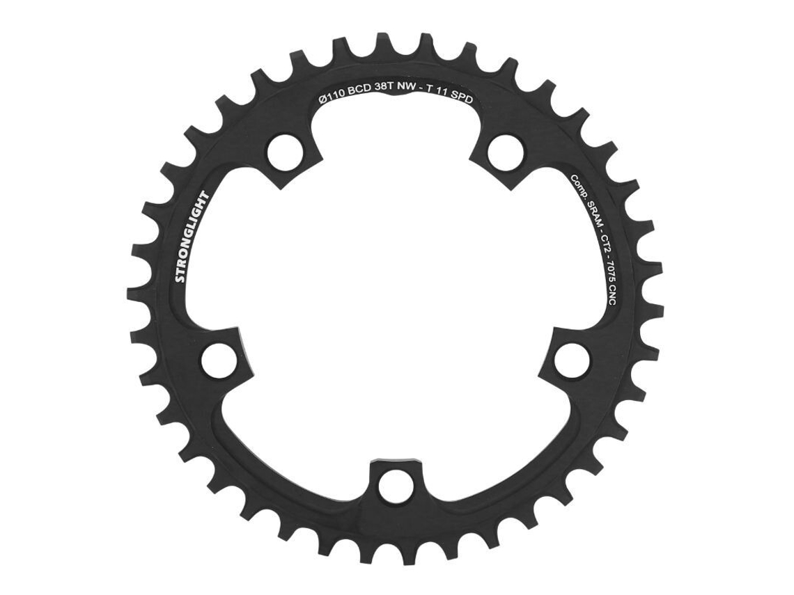 Bandeja gravel 5 branches STRONGLIGHT Sram Ct2 Mono Red Force Rival
