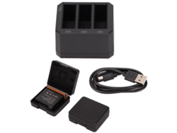 Batería De Repuesto, Cargador Usb De 2 Y 3 Canales Con Led Para Accesorios De La Cámara De Acción Dji Osmo 1