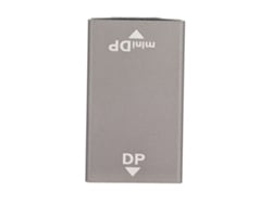 Adaptador Mini Display Port Para Display Port 4k Com Sincronização De Áudio E Vídeo Alta Definição