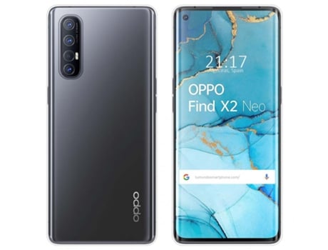 Carcasa Oppo Find X2 Neo TUMUNDOSMARTPHONE Silicona Transparente