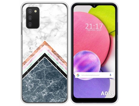 Carcasa Samsung Galaxy A03s TUMUNDOSMARTPHONE Dibujos Multicolor