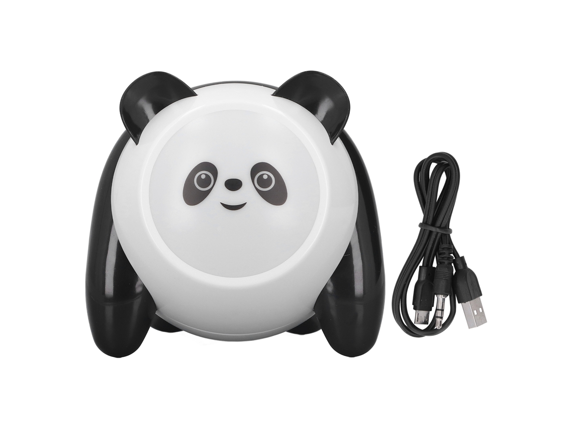 Luz Nocturna, Altavoz Bluetooth Portátil Con Forma De Mascota De Panda, Deportes De Invierno