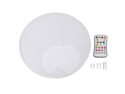 2026-lámpara De Techo Inteligente 24w Ajustable Por Dimmer, Control Remoto, Luz Rgb, Brillo Alto, Con Temporizador Para Salón, Dormitorio, Fiesta