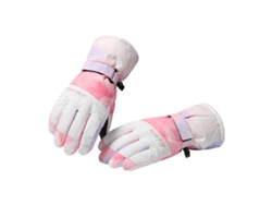Guantes de esquí y nieve de invierno cálidos e impermeables con tacto sensible para hombres y mujeres