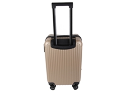Maleta Ligera De 20 Pulgadas Con Cerradura Con Contraseña, Resistente, Para Viajes De Negocios, Color Dorado, 20 Pulgadas