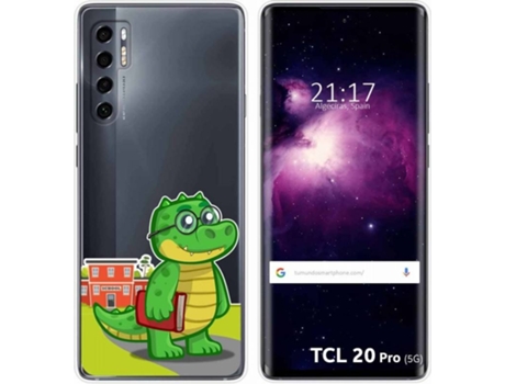 Carcasa TCL 20 Pro 5G TUMUNDOSMARTPHONE Coco Multicolor
