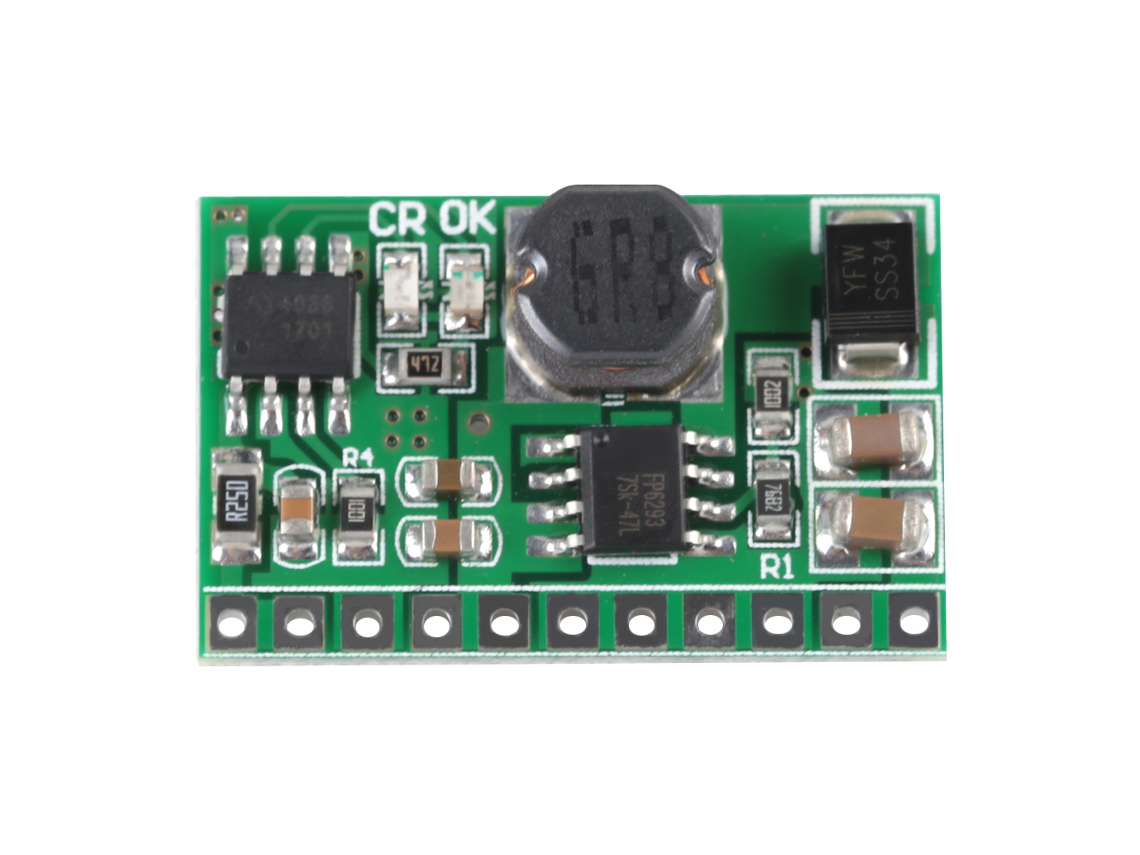 Módulo De Conversor Dc-dc Step Up Boost, Placa De Carga Diy Ups Con Salida 5v/2.1a Para Suministro De Energía