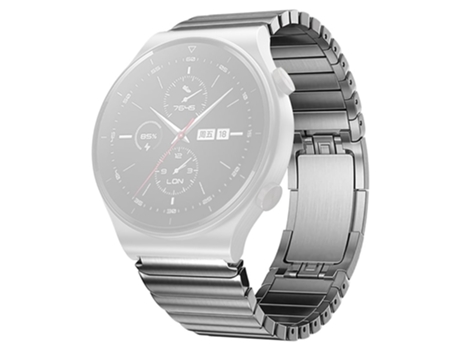 Correa de acero de titanio acero titanio 22mm liberación rápida para Huawei Watch GT 2 46mm/Watch GT 3 Pro 46mm - plata