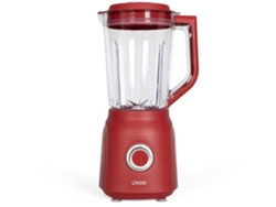 Licuadora Livoo Dop242r 600 W 1,5 L 2 velocidades Turbo Roja