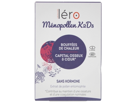 Menopollen K2D3 60 Cápsulas LÉRO