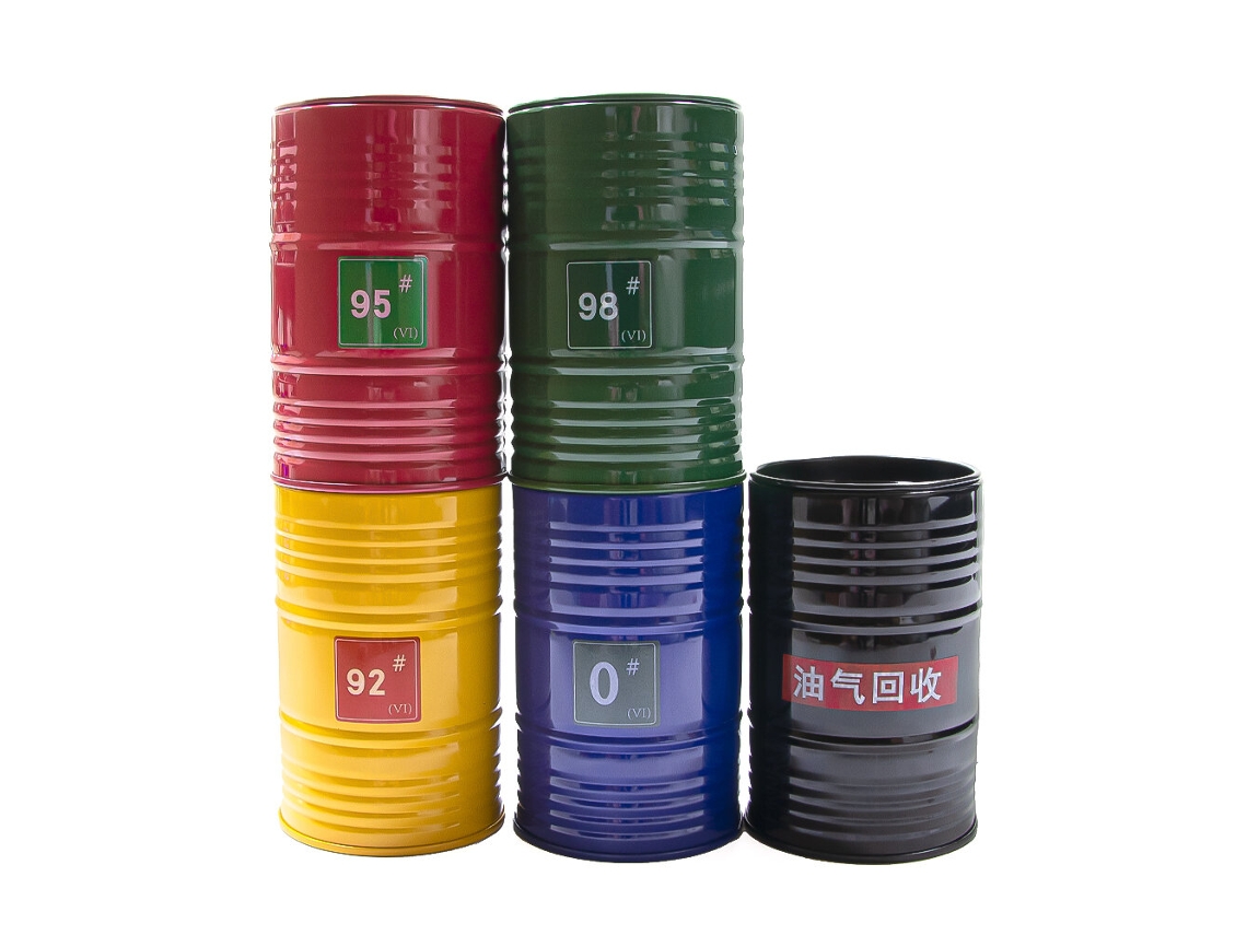 Redsimulation Decorative Oil Drum Accessories For 1/8 1/10 Climbing Car Trx4 Scx10 Vehicles Models Rc Car Parts
