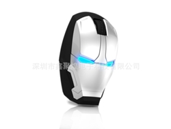 Ratón inalámbrico Cool Iron Man 2,4G con receptor Nano USB SIURN