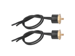 2 Piezas Termostato Interruptor Impermeable Sin Arco Ksd301 Control Térmico Con Cable M4