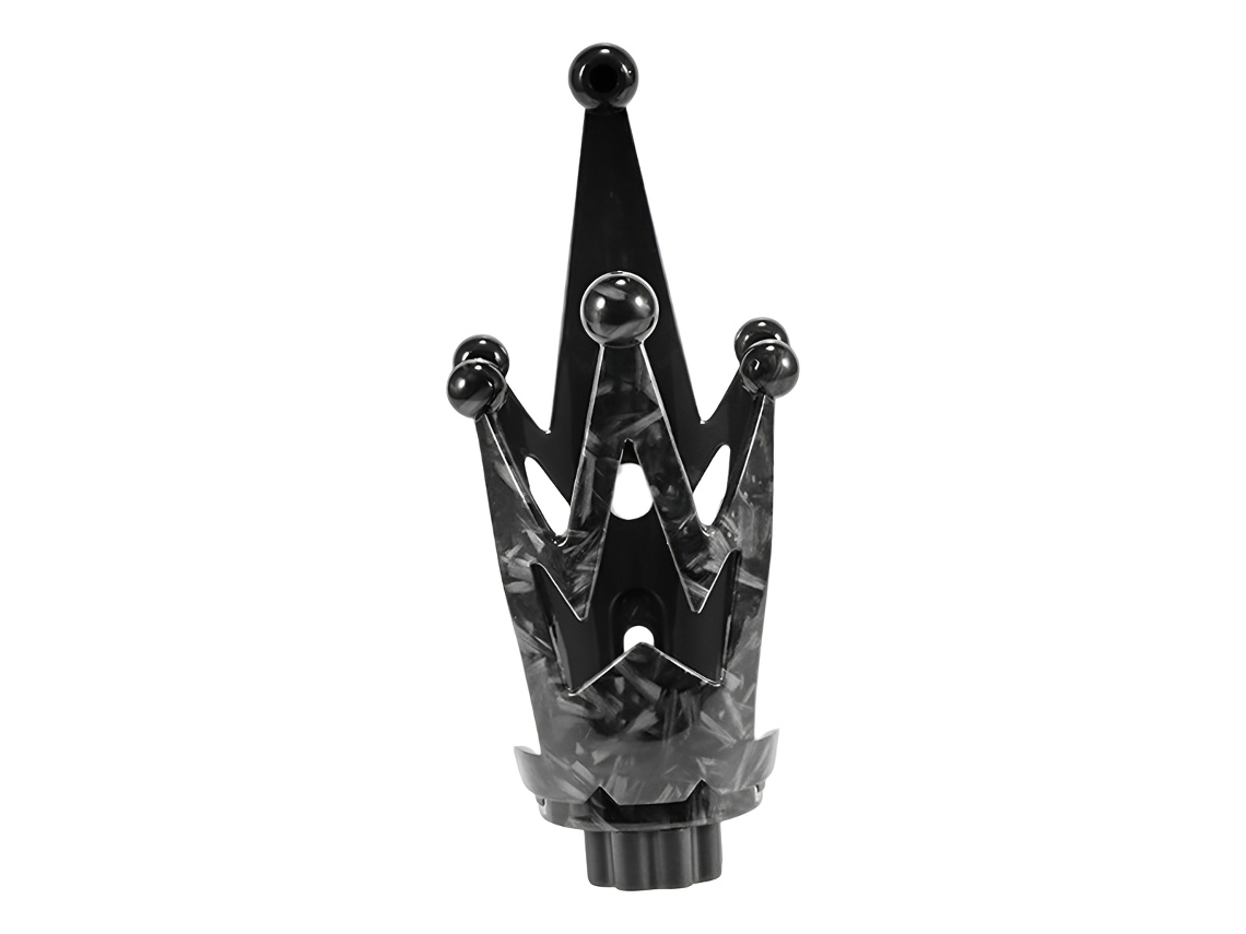 Portavasos para motocicleta, carbón de bambú, Lowmoose