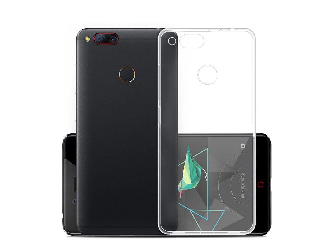 Caja Protectora (transparente, Resistente A Impactos) Ztez17mini Funda Suave De Tpu Transparente Para Protección