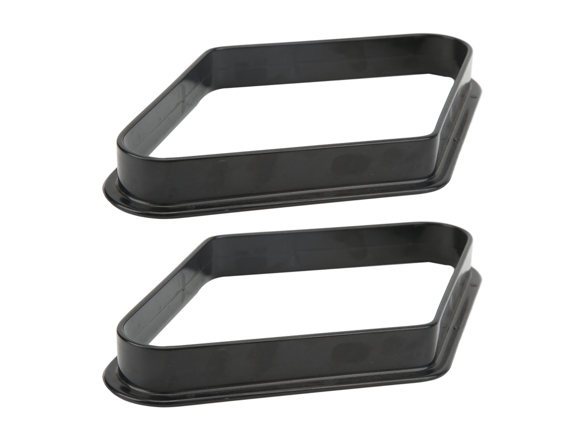 Accesorio para mesa de billar de 9 bolas, plástico, forma de diamante y forma triangular