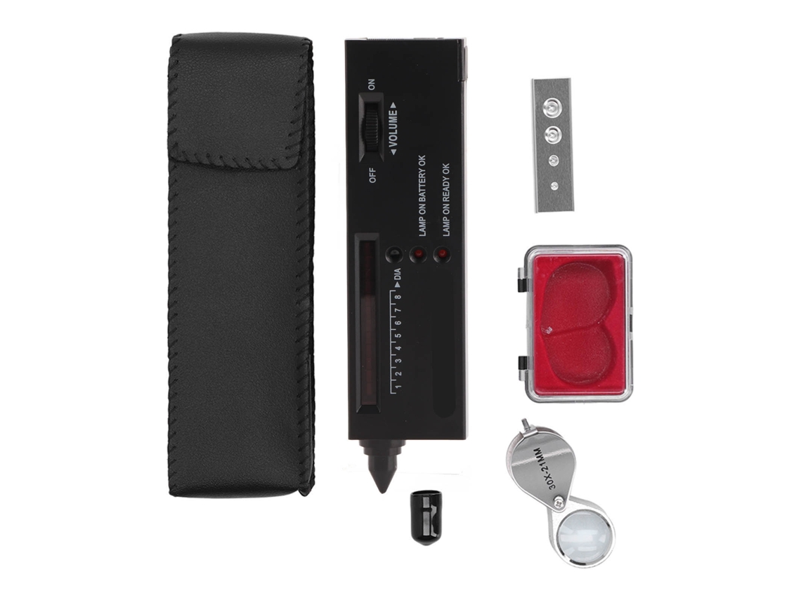 Lápiz Selector De Diamantes Profesional De Alta Precisión Con Lupa Led De 30 Aumentos Para Joyería.