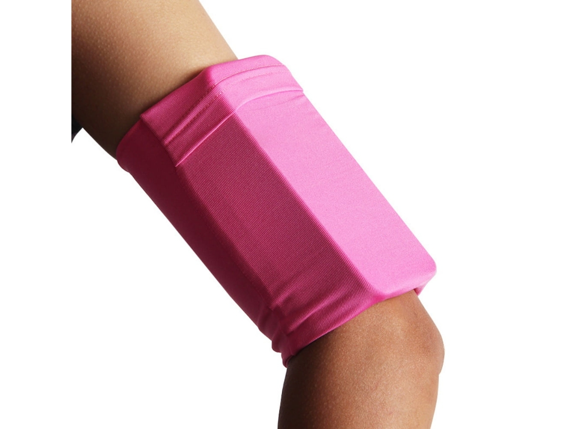 Bolsa De Brazo Para Correr Con Circunferencia Escalable, Funda Para Teléfono Celular De Fitness Con Espacio De Almacenamiento Oculto Y Bolsillo Para B