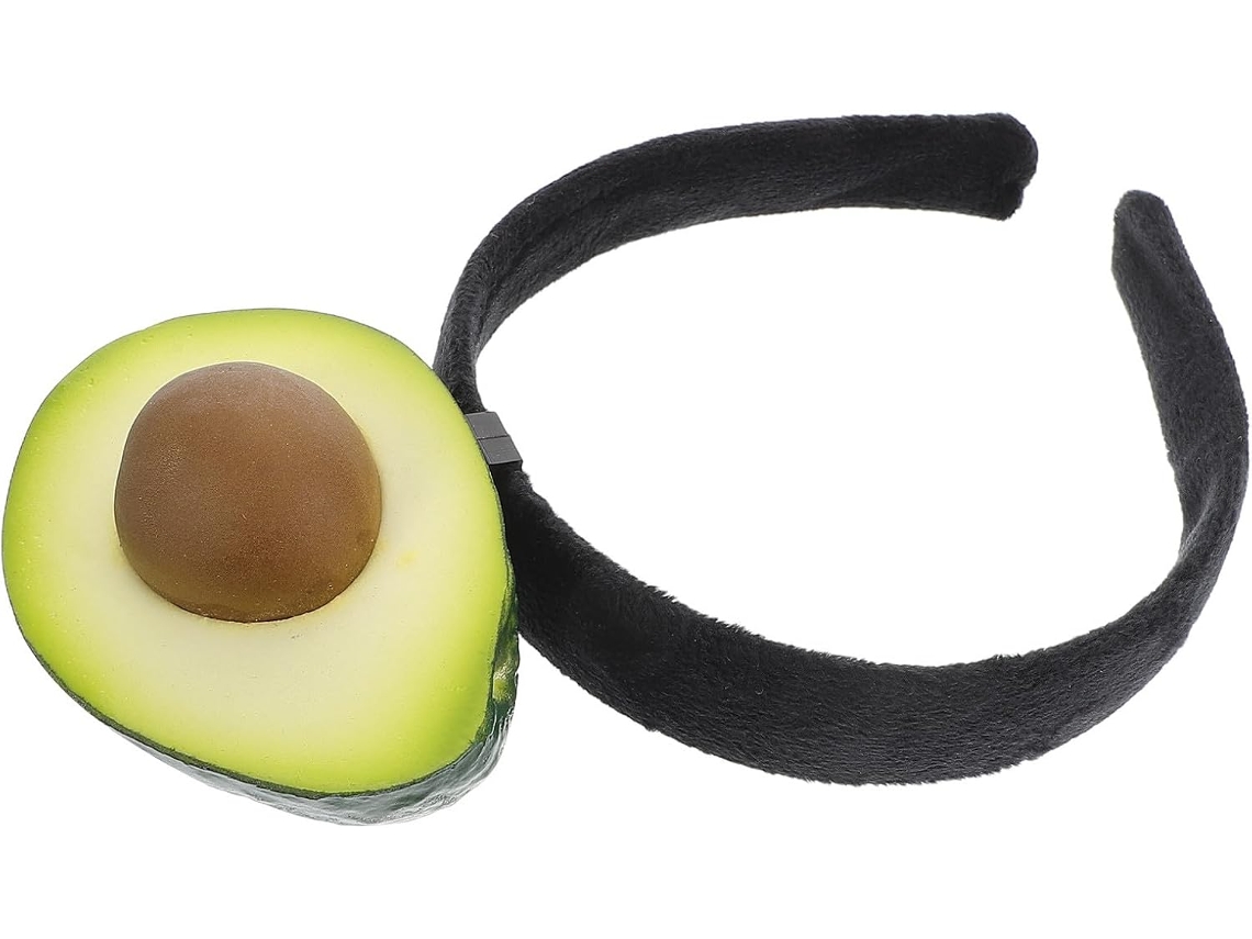 Diadema Fantaisie D’avocat Verde, Accessoire Cabello Ligero Y Amusant Pour Maquillaje, Soins Du