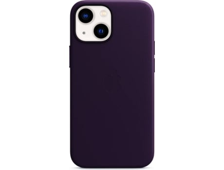 Funda MagSafe iPhone 13 Mini APPLE Piel Cereja Escura