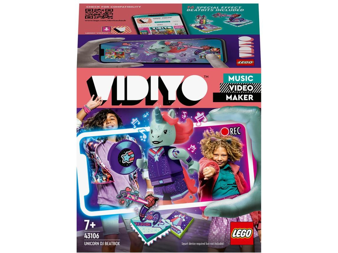 LEGO VIDIYO: Unicorn DJ BeatBox 43106 (84 peças)