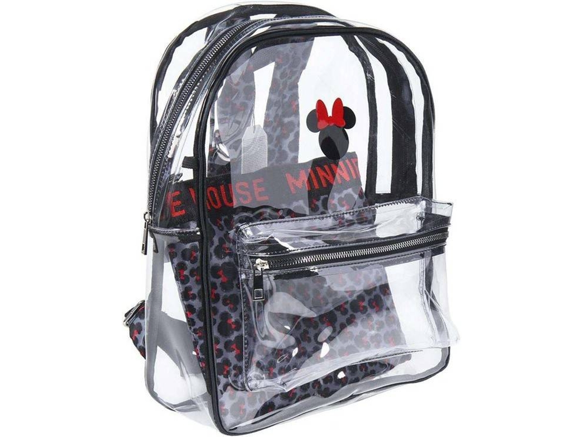 Mochila CERDÁ Casual Moda Transparente Minnie (29 x 38 x 9.5 cm)