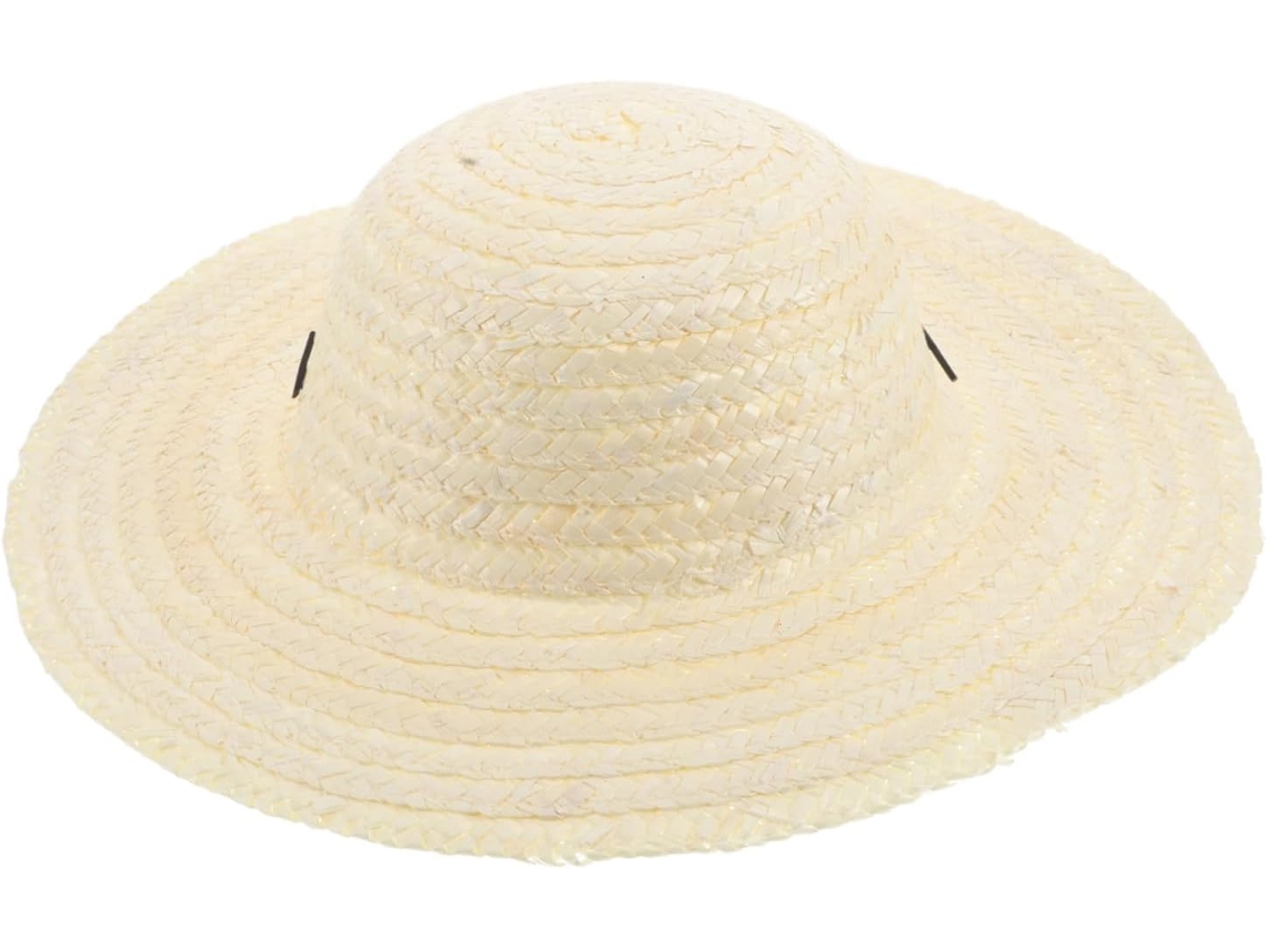 Sombrero De Trigo Para Niños Y Niñas, Accesorio Para Pintar Y Protegerse Del Sol Durante Las Actividades.
