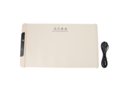 Alfombrilla Eléctrica Plegable De Silicona Para Calentar Alimentos Con Temporizador, Enchufe Europeo De 220 V.