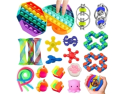 2026 Conjunto De Juguetes Sensoriales Push Bubble Para Niños Alivio De Ansiedad Y Estrés Herramientas Manuales Regalos De Cumpleaños