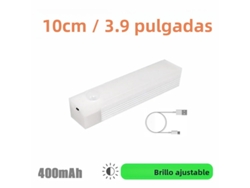 (luz Cálida) Luz Nocturna Led Con Sensor De Movimiento, Regulable, Recargable Por Usb